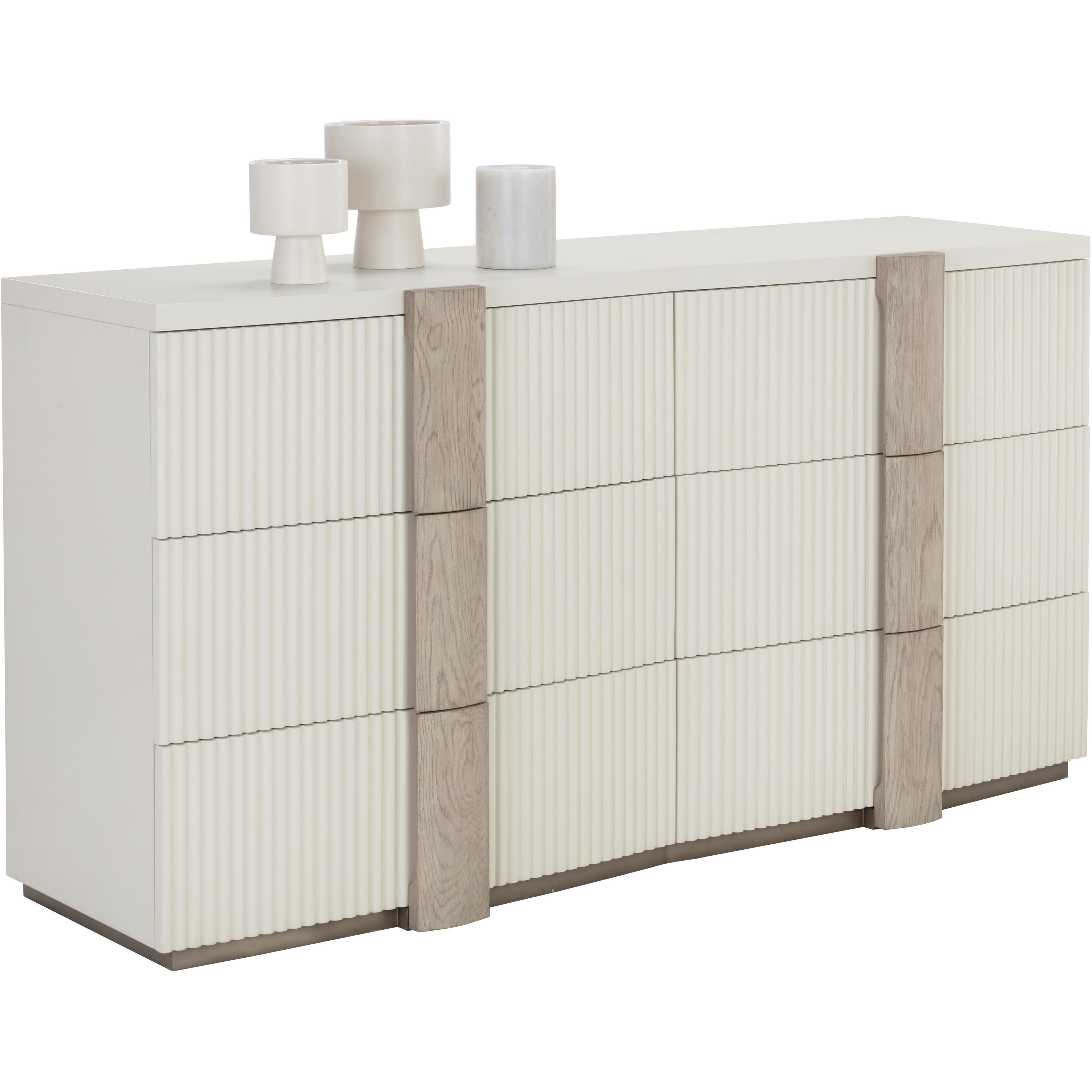 Venetta Cream / Warm Brass Dresser